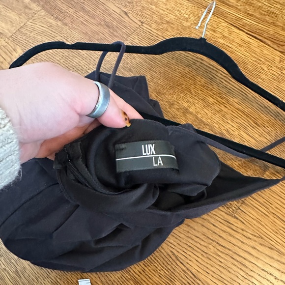 Faux Suede Midi Dress - Picture 6 of 6